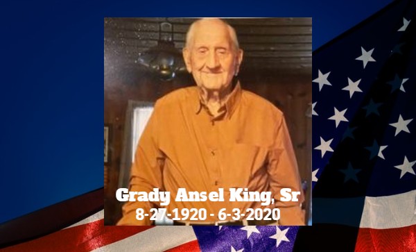 Tribute: Grady Ansel King, Sr